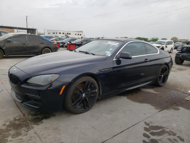 BMW 650 I 2012 with VIN WBALX3C55CDV77330 - Photo from auction