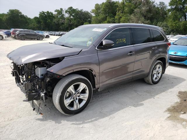 TOYOTA HIGHLANDER 2019 with VIN 5TDYZRFH5KS309070 - Photo from auction