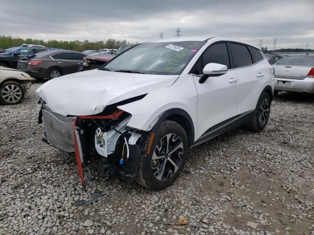 KIA SPORTAGE E 2023 with VIN 5XYK33AF2PG071130 - Photo from auction
