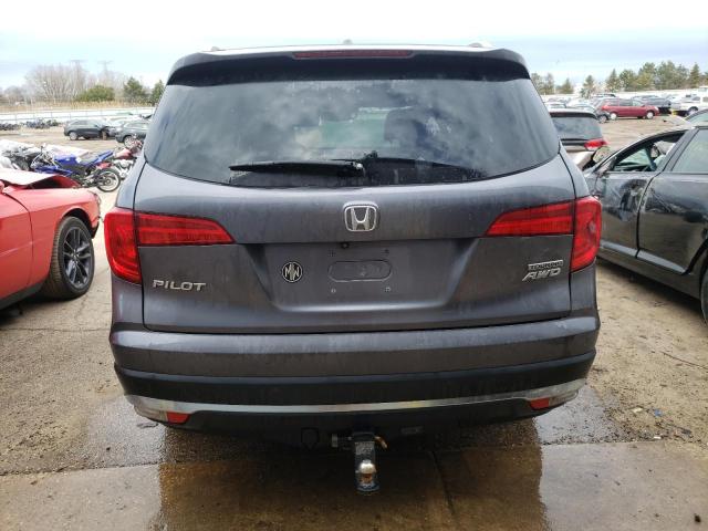 Photo 6 from auction – 2016 HONDA PILOT TOUR with VIN 5FNYF6H98GB122446