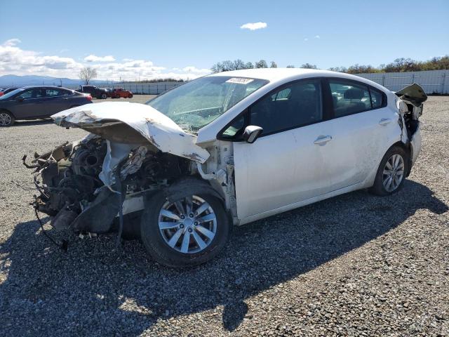 KIA FORTE LX 2016 with VIN KNAFX4A65G5516039 - Photo from auction
