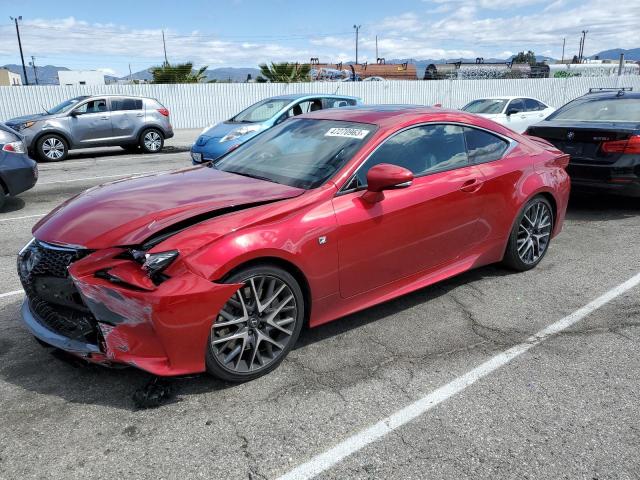 LEXUS RC 350 2018 with VIN JTHHZ5BC2J5018287 - Photo from auction
