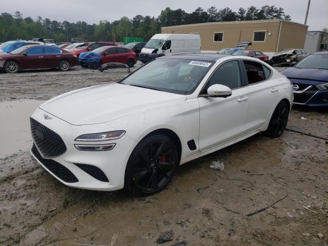 Photo 1 from auction – 2023 GENESIS G70 BASE with VIN KMTG54TE0PU113465