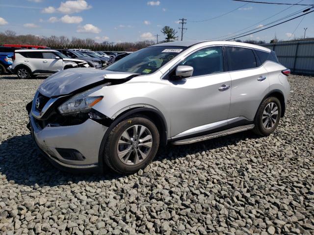 NISSAN MURANO S 2016 with VIN 5N1AZ2MHXGN147389 - Photo from auction
