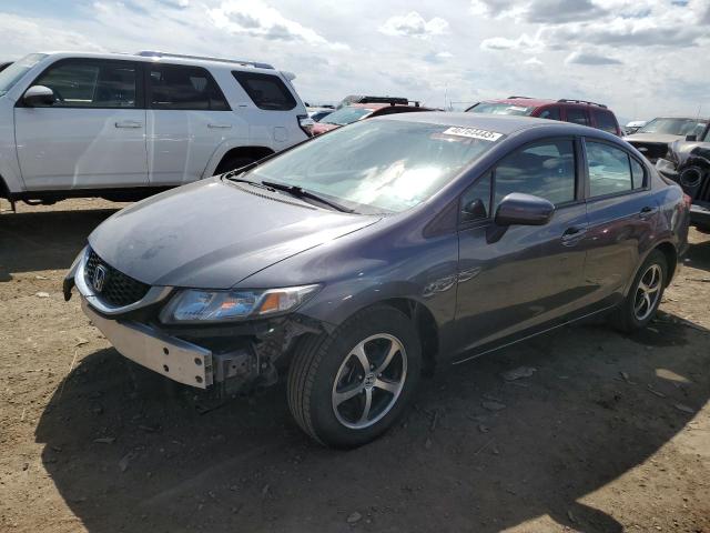 HONDA CIVIC SE 2015 with VIN 19XFB2F75FE110711 - Photo from auction