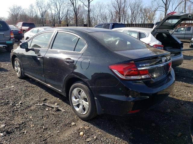 Photo 2 from auction – 2014 HONDA CIVIC LX with VIN 19XFB2F52EE057558