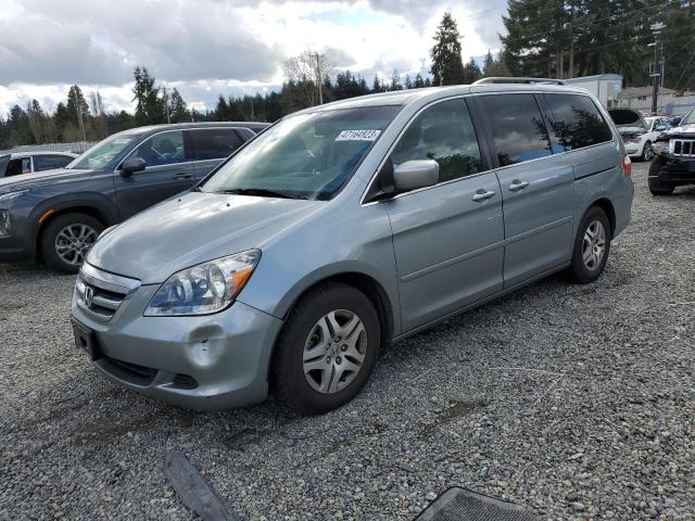 Photo 1 from auction – 2007 HONDA ODYSSEY EX with VIN 5FNRL387X7B116237