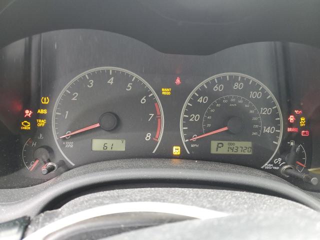 Photo 9 from auction – 2011 TOYOTA COROLLA BA with VIN JTDBU4EE7B9143552