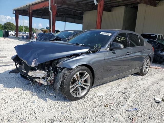 BMW 328 I 2015 with VIN WBA3A5G57FNS87824 - Photo from auction