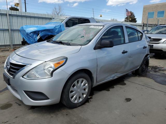 NISSAN VERSA S 2015 with VIN 3N1CN7AP1FL870602 - Photo from auction