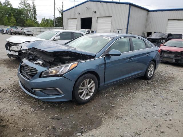 HYUNDAI SONATA SE 2017 with VIN 5NPE24AF7HH492390 - Photo from auction
