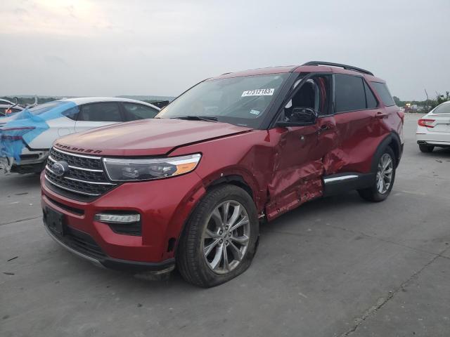 FORD EXPLORER X 2021 with VIN 1FMSK7DH2MGB70204 - Photo from auction