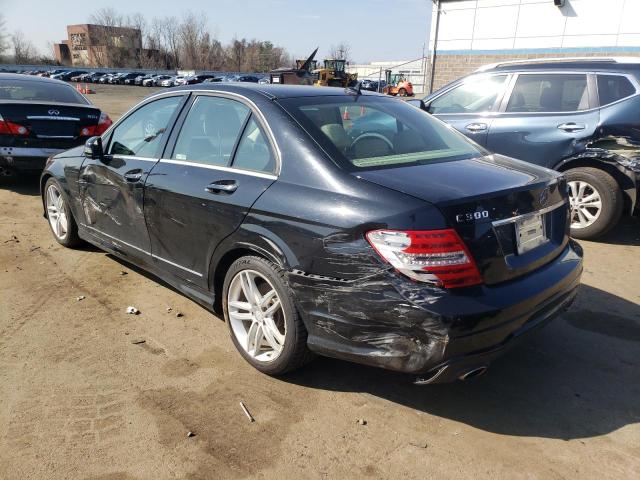 Photo 2 from auction – 2012 MERCEDES-BENZ C CLASS with VIN WDDGF8BB3CR209412