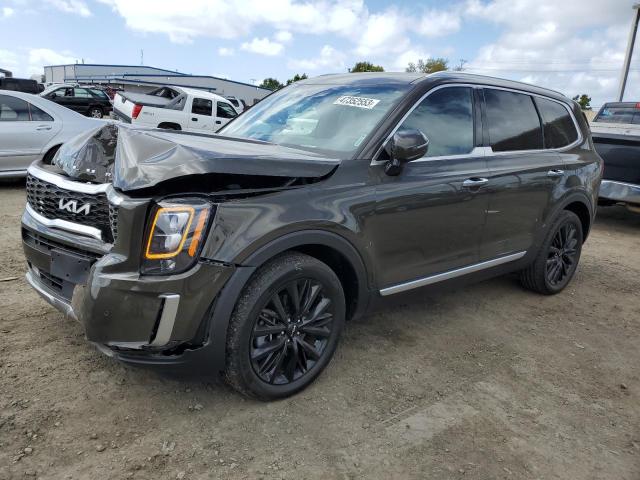 KIA TELLURIDE 2022 with VIN 5XYP5DHC8NG243448 - Photo from auction