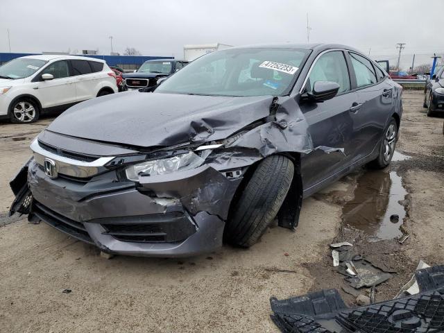 HONDA CIVIC LX 2017 with VIN 19XFC2F57HE033239 - Photo from auction