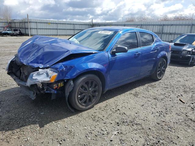 DODGE AVENGER SE 2013 with VIN 1C3CDZAB0DN635254 - Photo from auction