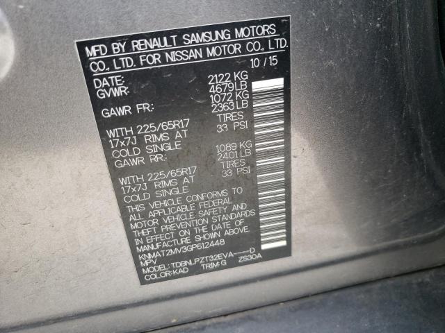 Photo 14 from auction – 2016 NISSAN ROGUE S with VIN KNMAT2MV3GP612448