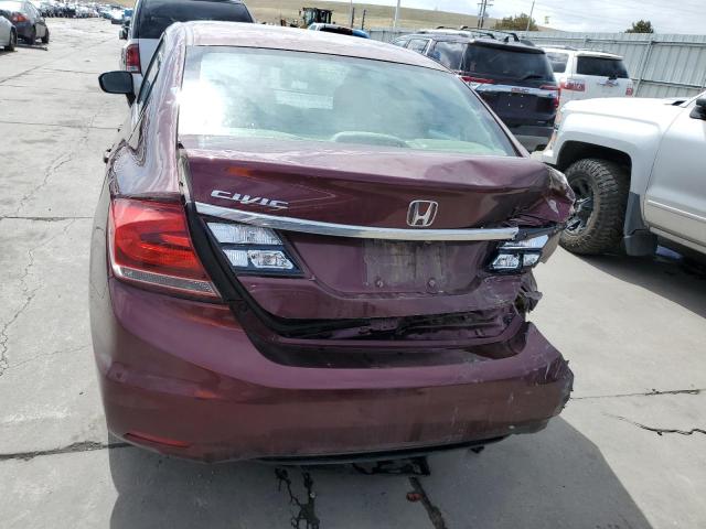 Photo 6 from auction – 2014 HONDA CIVIC LX with VIN 19XFB2F56EE049947