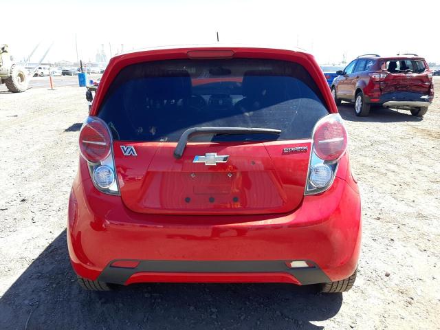Photo 6 from auction – 2014 CHEVROLET SPARK 1LT with VIN KL8CD6S92EC556258