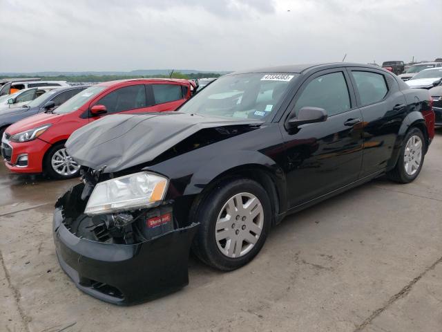 DODGE AVENGER SE 2014 with VIN 1C3CDZAB5EN235241 - Photo from auction