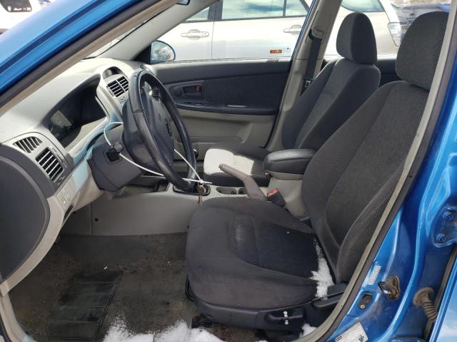 Photo 7 from auction – 2005 KIA SPECTRA LX with VIN KNAFE121255164428