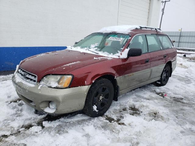 SUBARU LEGACY OUT 2002 with VIN 4S3BH675627654839 - Photo from auction