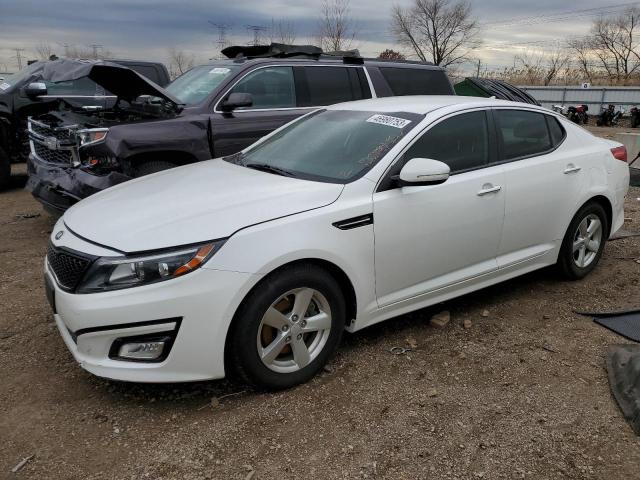 KIA OPTIMA LX 2014 with VIN KNAGM4A75E5481408 - Photo from auction