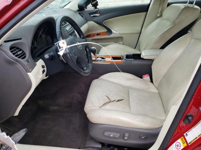 Photo 7 from auction – 2009 LEXUS IS 250 with VIN JTHCK262395027963