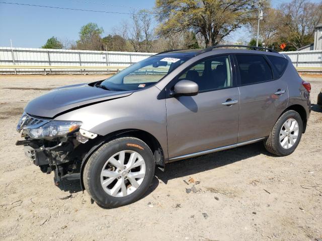 NISSAN MURANO S 2012 with VIN JN8AZ1MW2CW221698 - Photo from auction