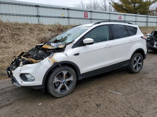 FORD ESCAPE SEL 2018 with VIN 1FMCU9HD7JUC52797 - Photo from auction