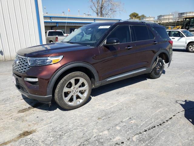 FORD EXPLORER P 2020 with VIN 1FM5K8HC7LGA07354 - Photo from auction