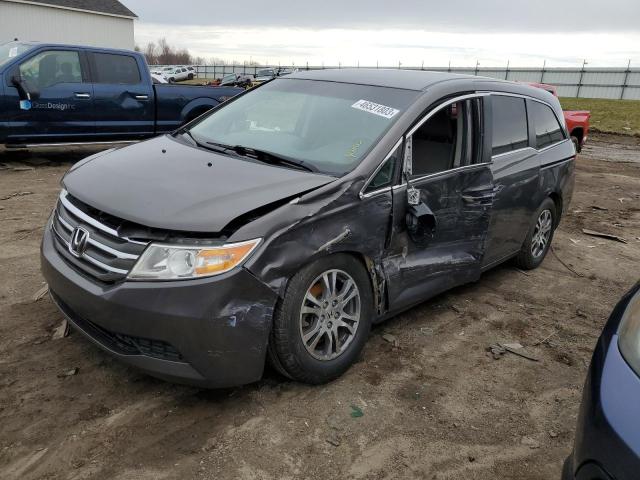 HONDA ODYSSEY EX 2012 with VIN 5FNRL5H46CB047977 - Photo from auction
