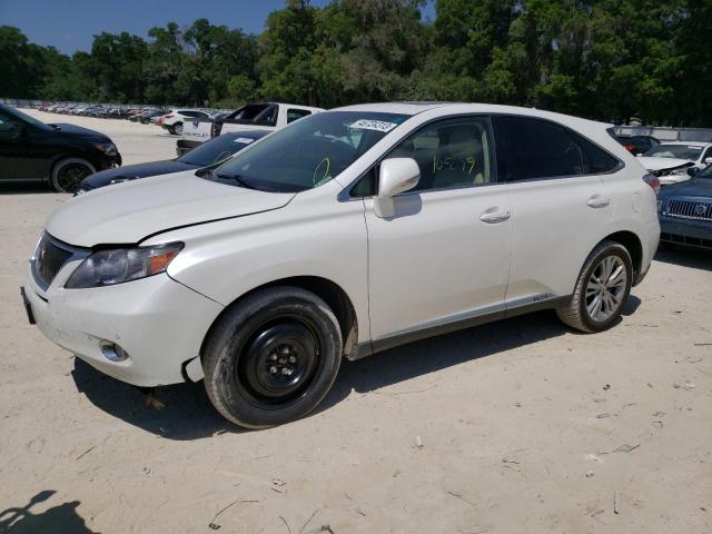LEXUS RX 450 2010 with VIN JTJZB1BAXA2402141 - Photo from auction