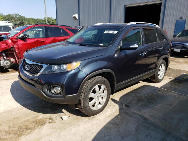 KIA SORENTO LX 2013 with VIN 5XYKT3A62DG357653 - Photo from auction