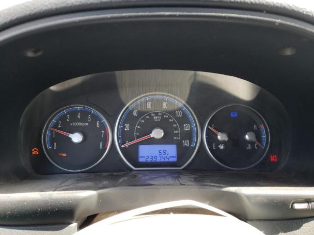 Photo 9 from auction – 2009 HYUNDAI SANTA FE G with VIN 5NMSG73D79H286809