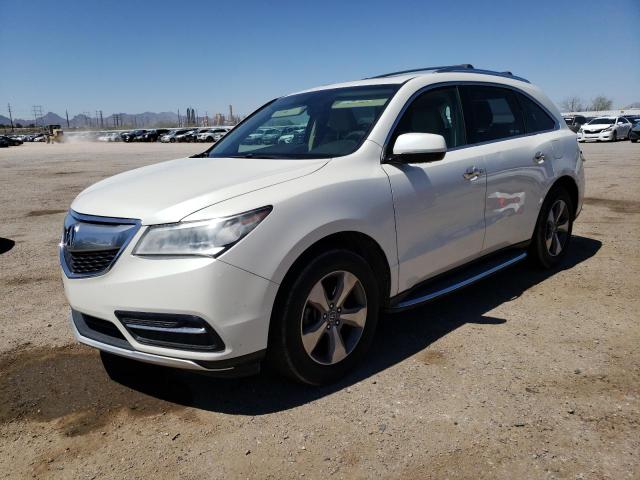 ACURA MDX 2014 with VIN 5FRYD4H26EB016523 - Photo from auction
