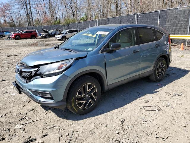 HONDA CR-V SE 2016 with VIN 2HKRM4H44GH676524 - Photo from auction