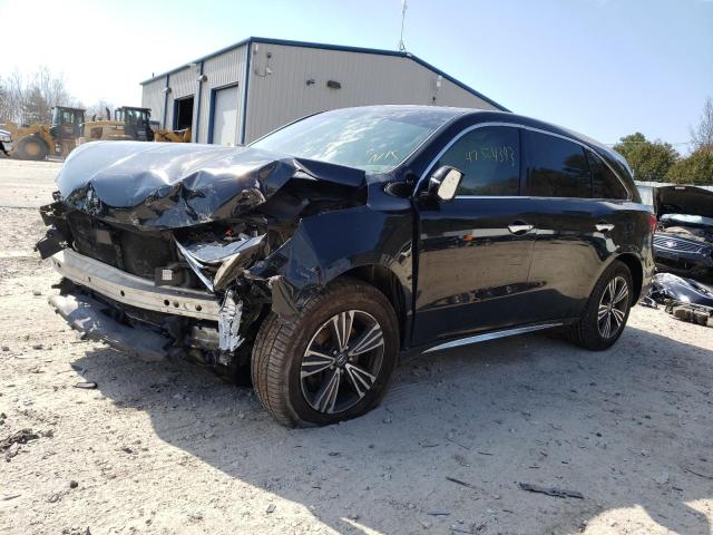 ACURA MDX 2017 with VIN 5J8YD4H39HL004735 - Photo from auction