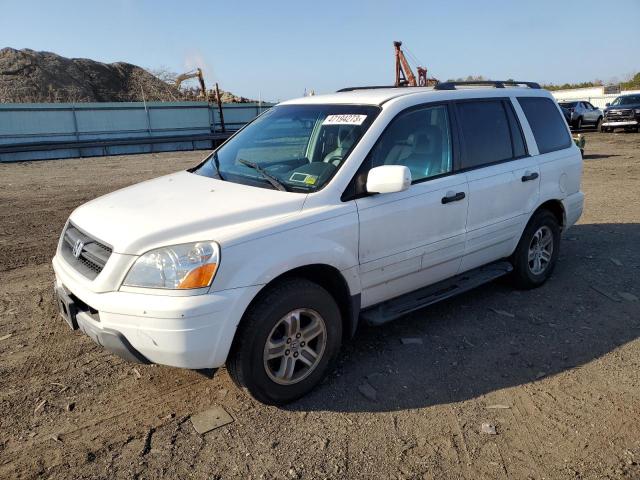 HONDA PILOT EXL 2004 with VIN 2HKYF18604H539260 - Photo from auction