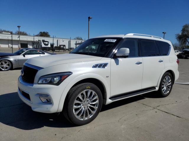 INFINITI QX80 BASE 2017 with VIN JN8AZ2NF8H9647289 - Photo from auction
