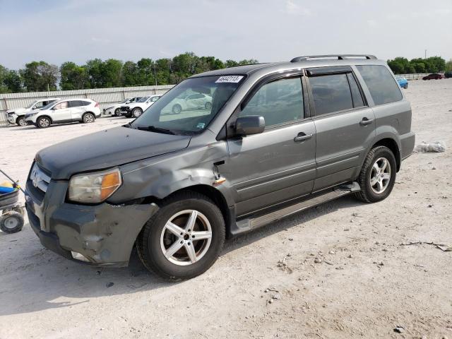 HONDA PILOT EXL 2007 with VIN 5FNYF287X7B010724 - Photo from auction