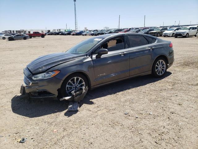 FORD FUSION SE 2017 with VIN 3FA6P0LU4HR358417 - Photo from auction