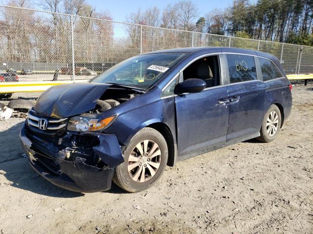 HONDA ODYSSEY EX 2015 with VIN 5FNRL5H48FB013494 - Photo from auction