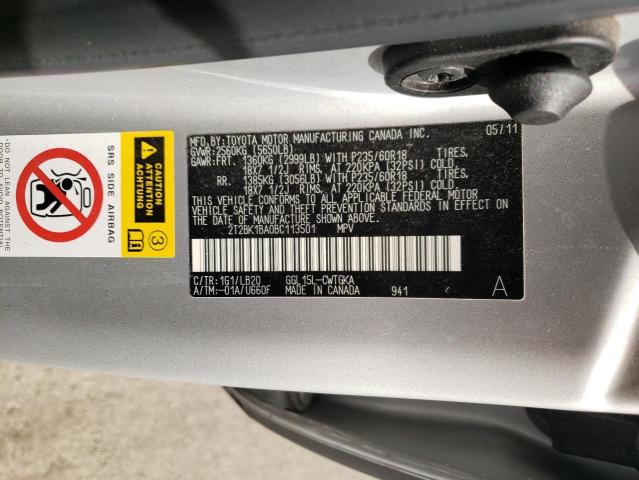 Photo 14 from auction – 2011 LEXUS RX 350 with VIN 2T2BK1BA0BC113501