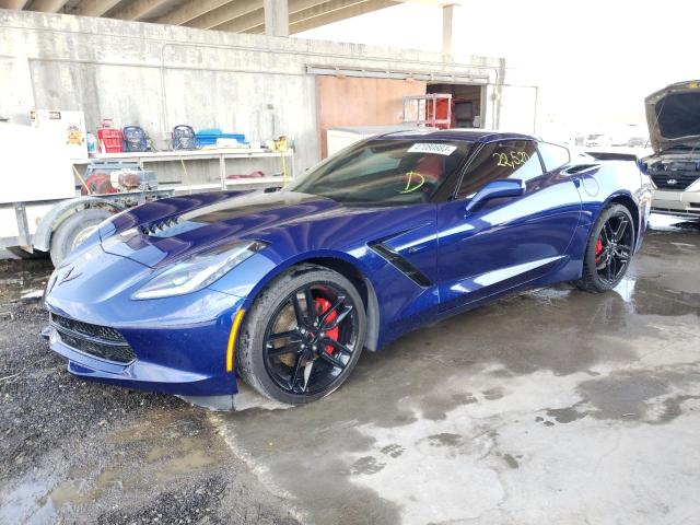 Photo 1 from auction – 2018 CHEVROLET CORVETTE S with VIN 1G1YB2D74J5106349