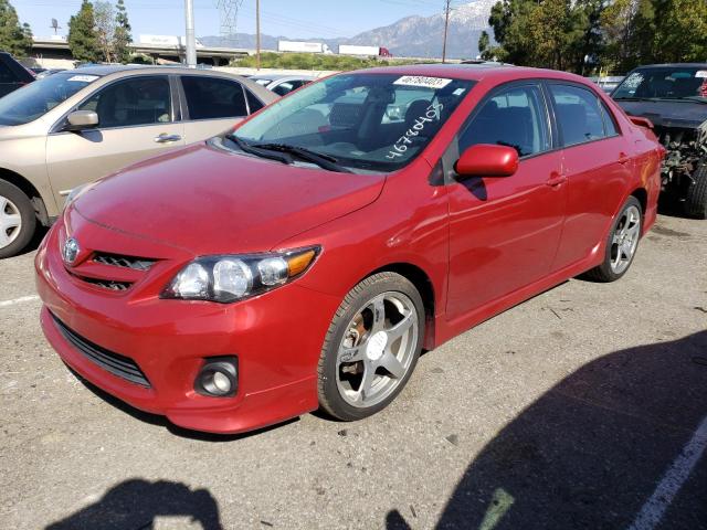 TOYOTA COROLLA BA 2012 with VIN 2T1BU4EE8CC847965 - Photo from auction