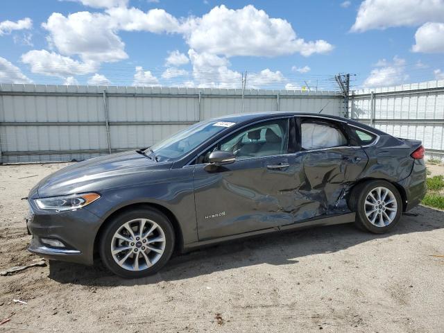 FORD FUSION SE 2017 with VIN 3FA6P0LU5HR319593 - Photo from auction