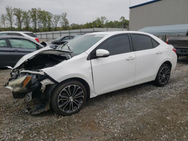 TOYOTA COROLLA L 2015 with VIN 2T1BURHE5FC381294 - Photo from auction