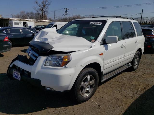 HONDA PILOT EX 2006 with VIN 2HKYF18486H532767 - Photo from auction