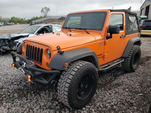 JEEP WRANGLER S 2012 with VIN 1C4AJWAG0CL134333 - Photo from auction